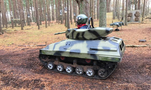 Tank War: First Real Life Tank War